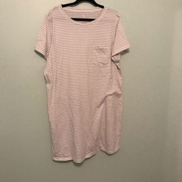 Jockey Grey and White Stripe Dress Size 2X - Picture 5 of 7